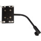 Nanlite Support Double T12 avec Tube Col de Cygne pour 2 Pavotubes