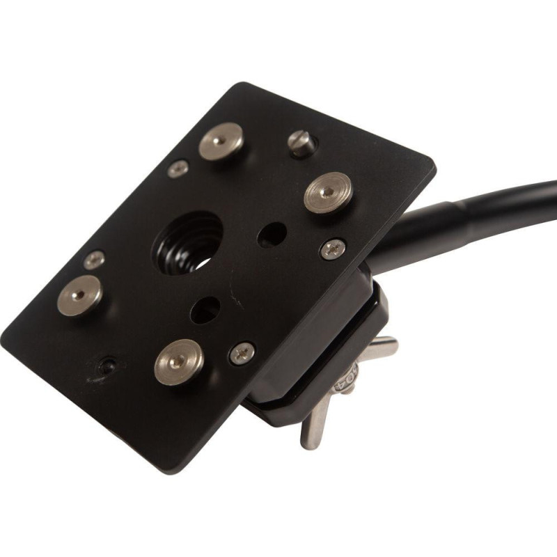 Nanlite Support Double T12 avec Tube Col de Cygne pour 2 Pavotubes