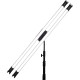 Nanlite Support Double T12 avec Tube Col de Cygne pour 2 Pavotubes