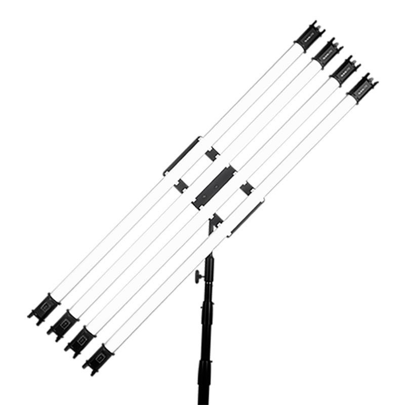 Nanlite Support T12 avec Tube Col de Cygne pour 4 Pavotubes