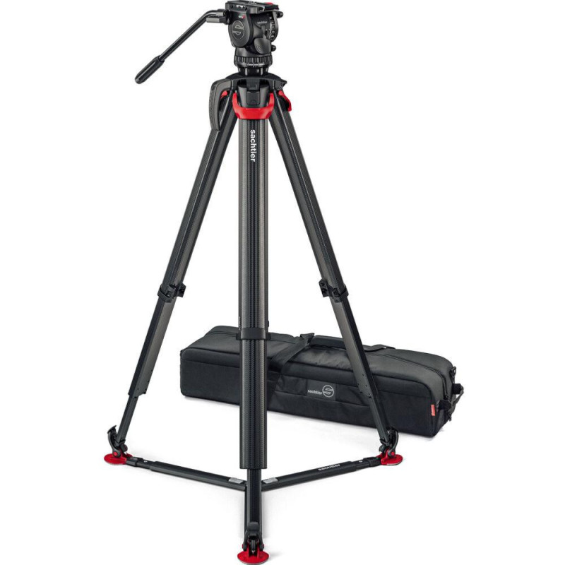 Sachtler Kit Rotule Aktiv 6 et Trépied Flowtech 75 GS