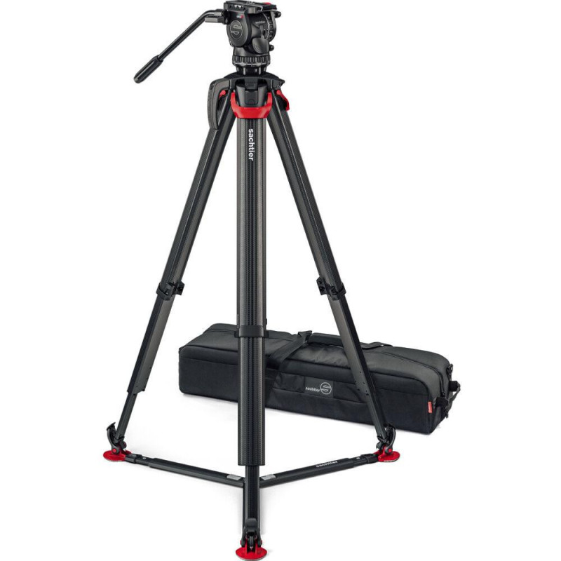 Sachtler Kit Rotule Aktiv 8 et Trépied Flowtech 75 GS
