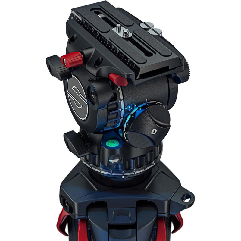 Sachtler Kit Rotule Aktiv 8 et Trépied Flowtech 75 GS