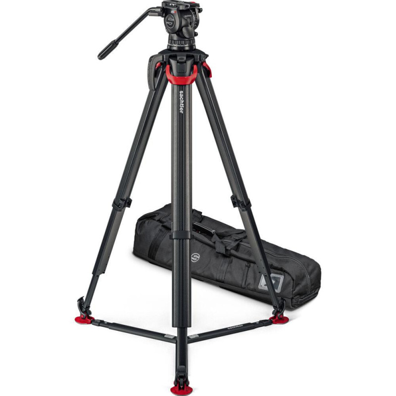 Sachtler Kit Rotule Aktiv 10 et Trépied Flowtech 100 GS
