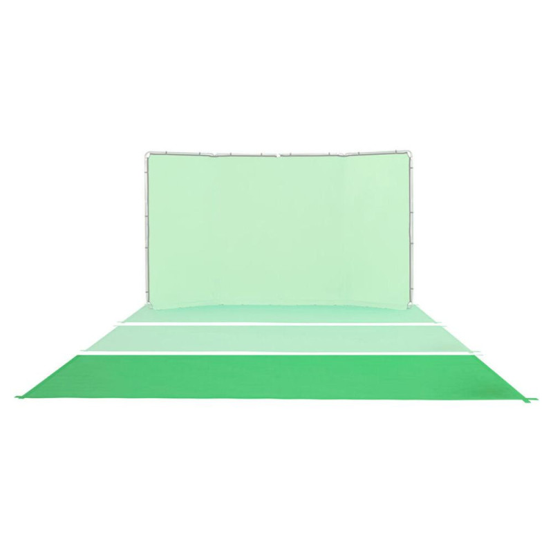 Manfrotto Bande de sol Chroma Key vert en vinyle 1,37x4m