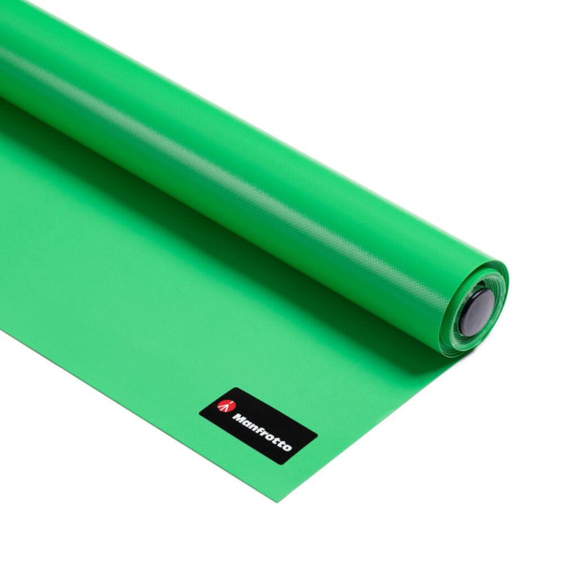 Manfrotto Bande de sol Chroma Key vert en vinyle 1,37x4m