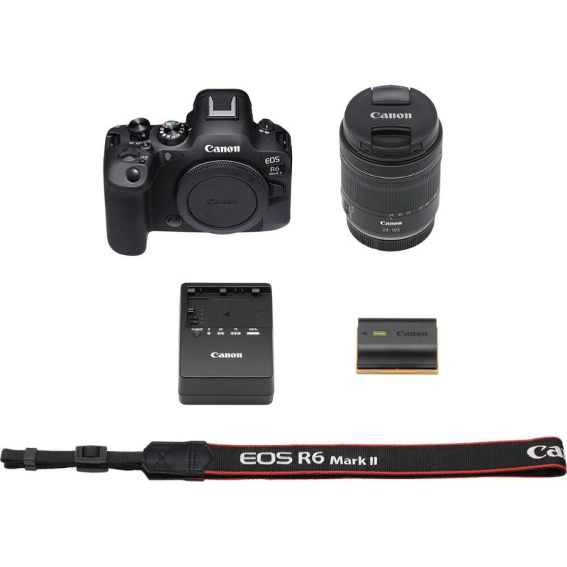 Canon Kit EOS R6 MK II avec Objectif RF 24-105mm  f/4-7.1 IS STM
