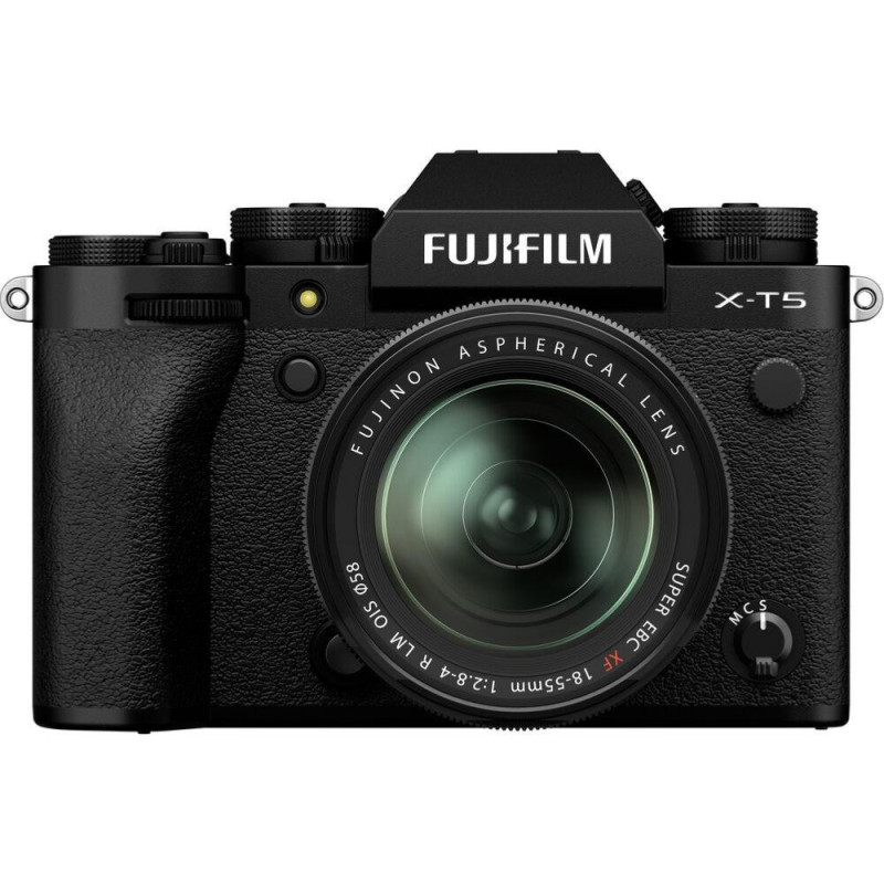 Fujifilm Kit X-T5 Noir avec Objectif XF 18-55mm f/2.8-4 R LM OIS