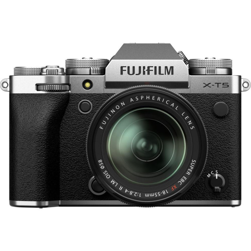 Fujifilm Kit X-T5 Silver avec Objectif XF 18-55mm f/2.8-4 R LM OIS