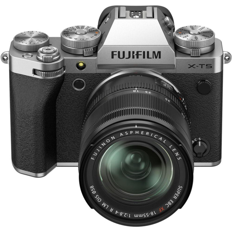Fujifilm Kit X-T5 Silver avec Objectif XF 18-55mm f/2.8-4 R LM OIS