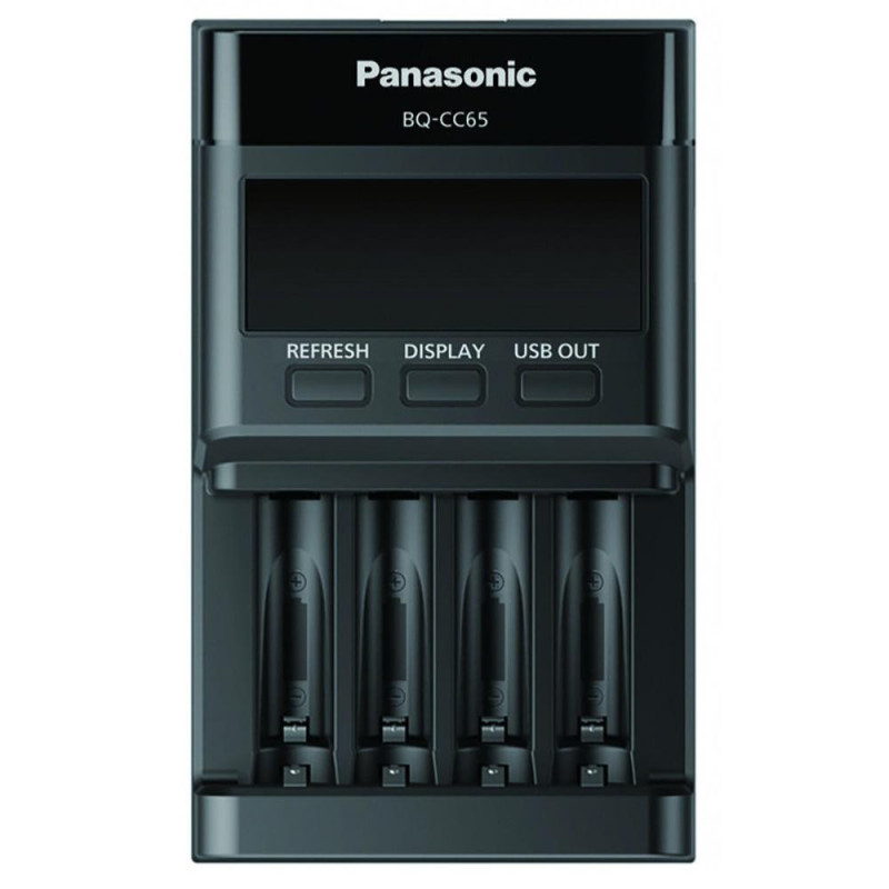 Panasonic Chargeur Eneloop LCD Pro BQ-CC65 ERP