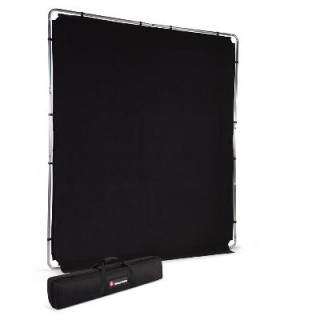 Manfrotto Kit Fond Ezyframe 2x2,3m - Noir