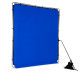 Manfrotto Kit Fond Ezyframe 2x2,3m - Chroma Key Bleu