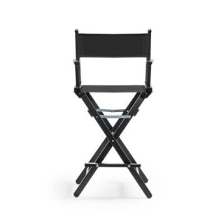 ConeCarts Chaise Réalisateur Haute en hêtre - Noir