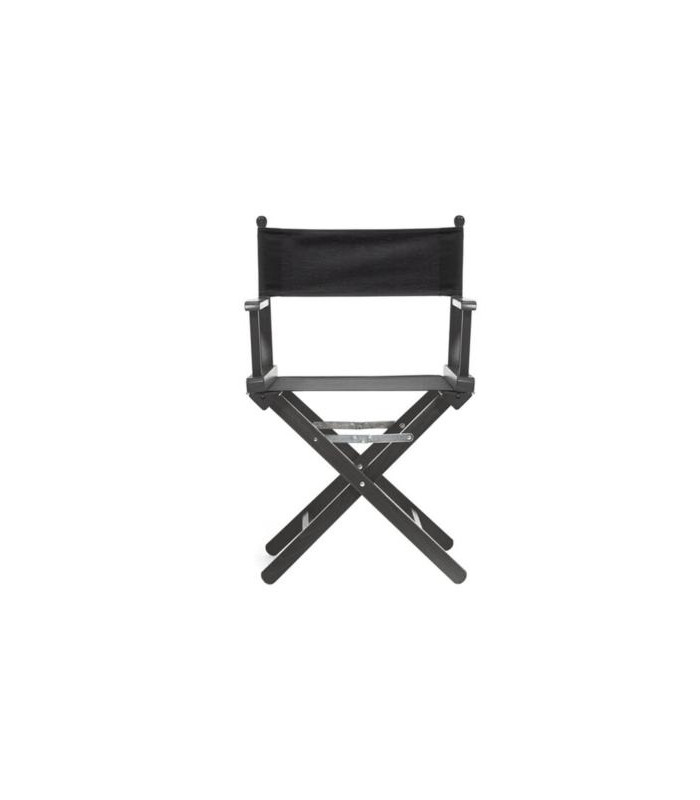 ConeCarts Chaise Réalisateur Basse en hêtre - Noir