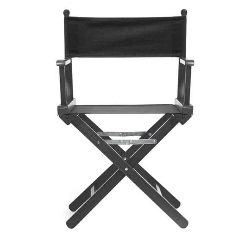 ConeCarts Chaise Réalisateur Basse en hêtre - Noir