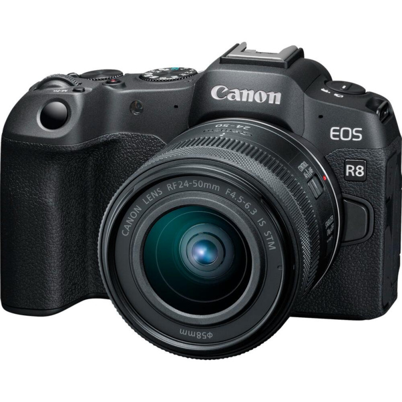 Canon Kit EOS R8 avec Objectif RF 24-50mm f/4.5-6.3 IS STM