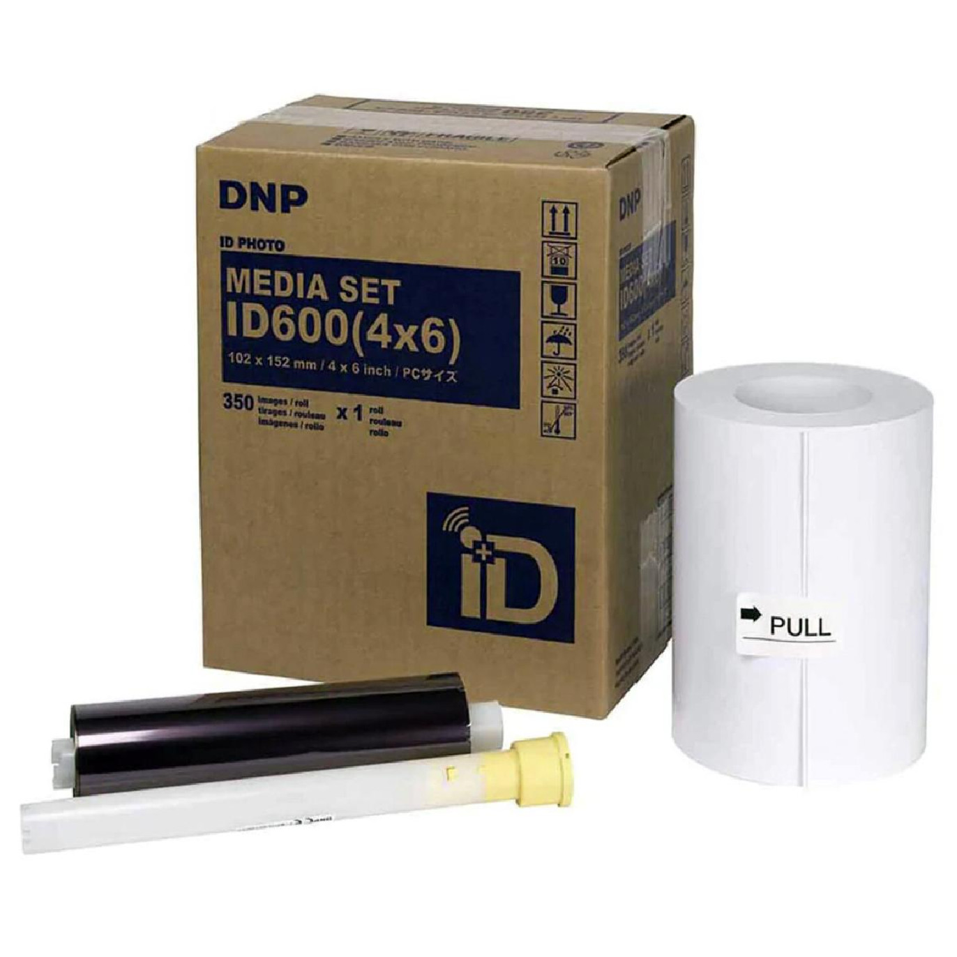 Kit imprimante thermique DNP ID+Flex + 1 carton de consommable