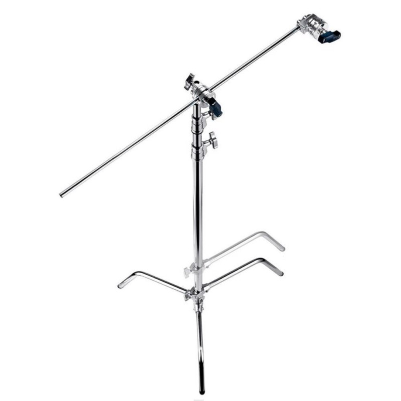 Avenger Kit Pied C-Stand 40 avec Base Reglable et Bras 40\"