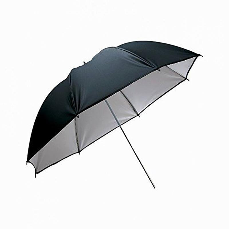 Visico Parapluie Réflecteur Noir / Blanc 90 cm