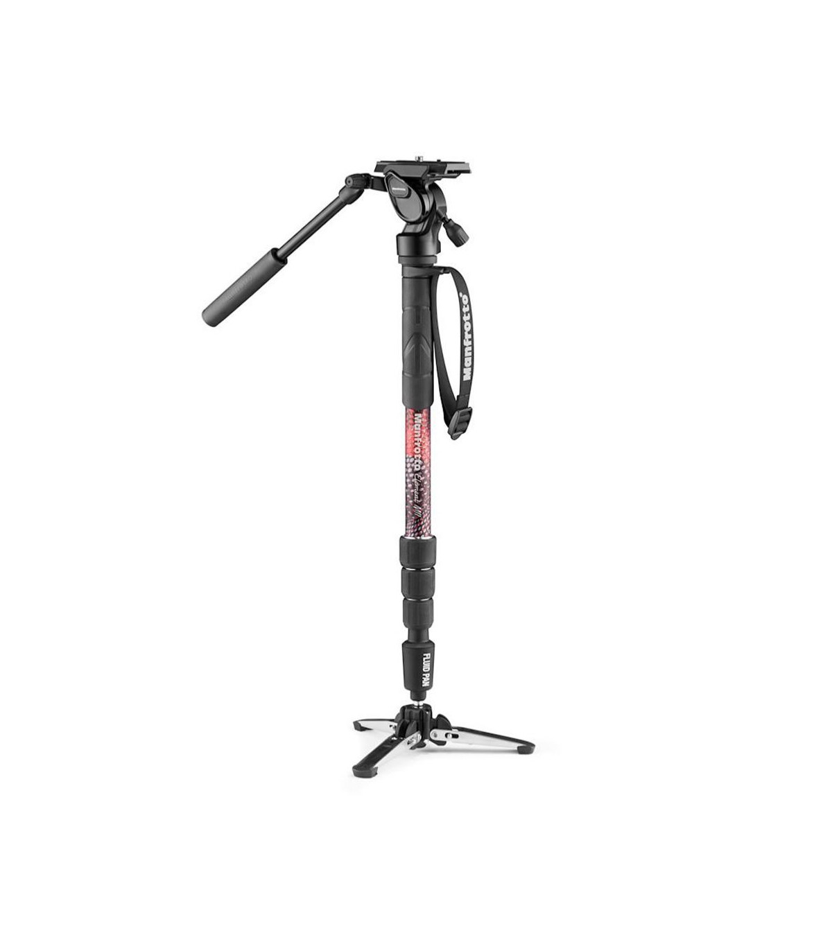Monopode Manfrotto Element MII - Aluminium 5 Sections Pliable 16kg Charge