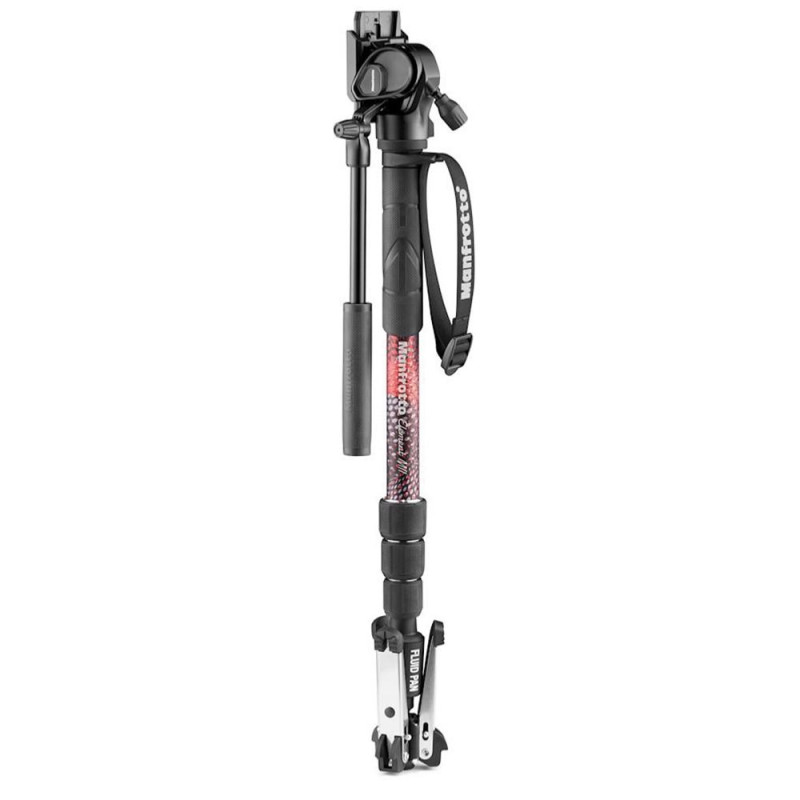 Manfrotto Monopode Vidéo Element MII en aluminium avec Rotule Fluide