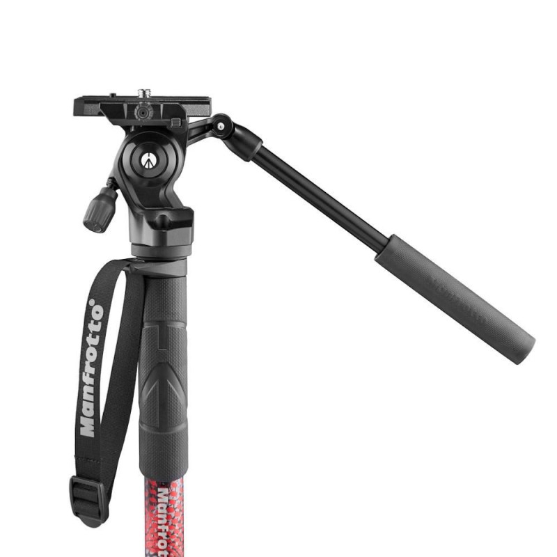 Manfrotto Monopode Vidéo Element MII en aluminium avec Rotule Fluide