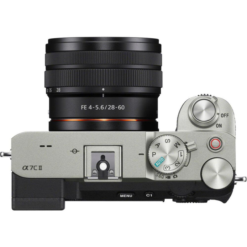 Sony Kit Alpha 7C II Silver avec Objectif FE 28-60mm f/4-5.6