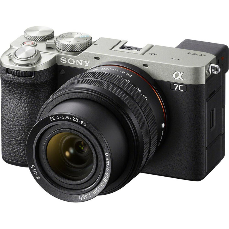 Sony Kit Alpha 7C II Silver avec Objectif FE 28-60mm f/4-5.6