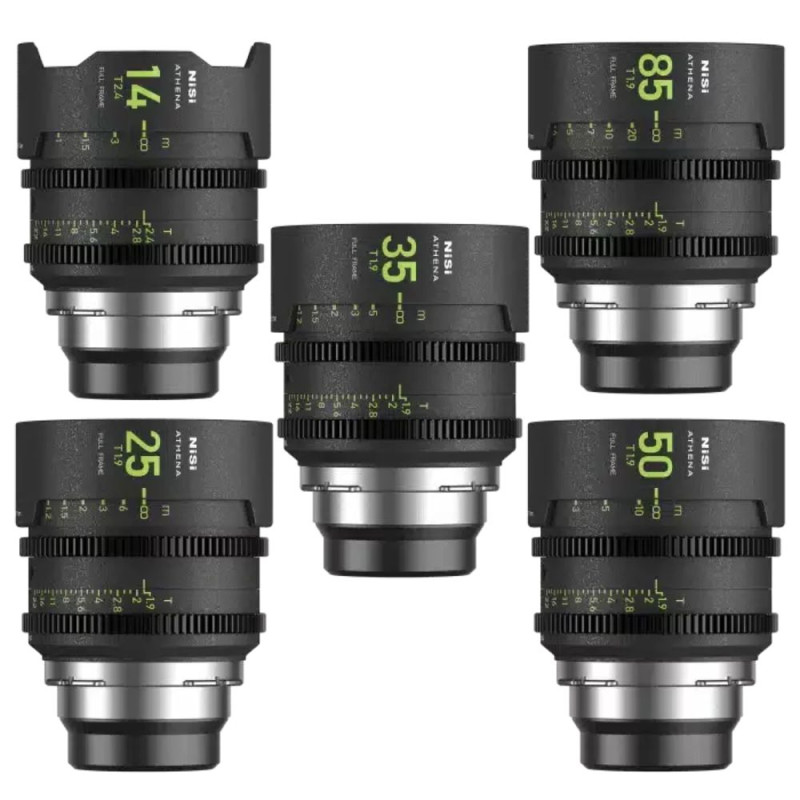 NiSi Kit d'objectifs ATHENA Prime FF + Monture PL et Valise - Nisi - Prophot