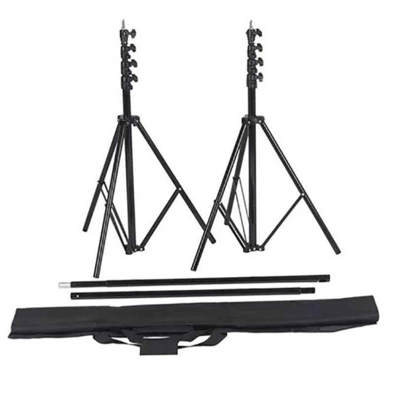 Kit Panneau Led P80x2 by Prophot avec Pieds, Fond COL065 et Support - Pixel - Prophot