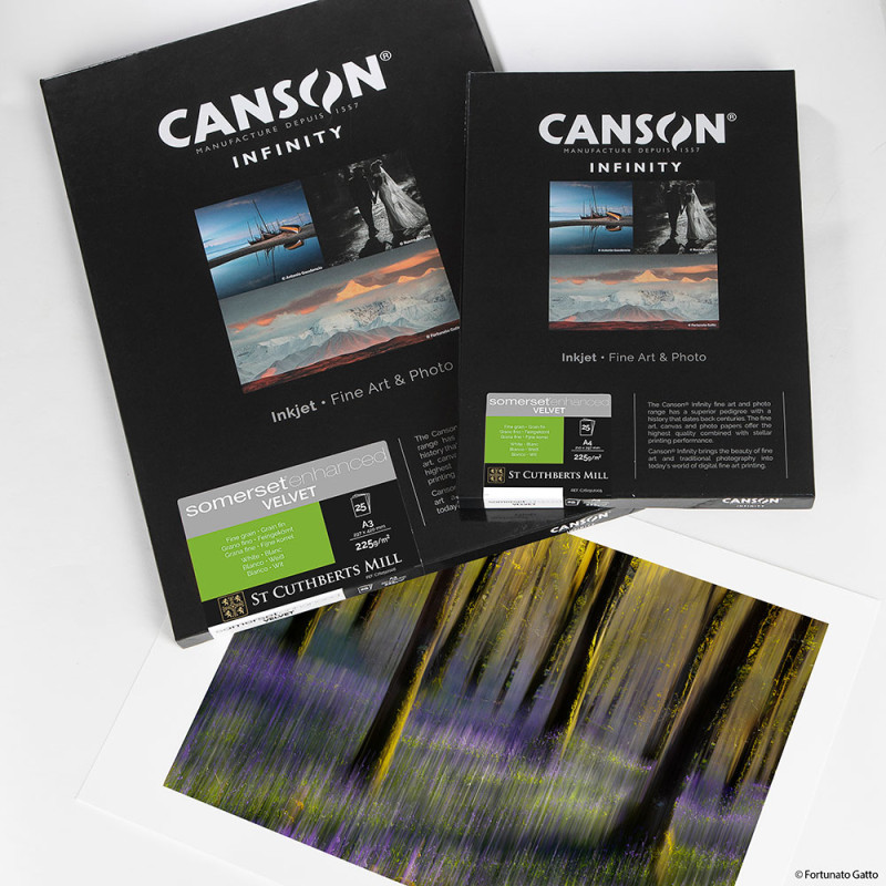 Canson Infinity Somerset Enhanced Velvet Radiant White 330g A3 / 25f - Canson - Prophot