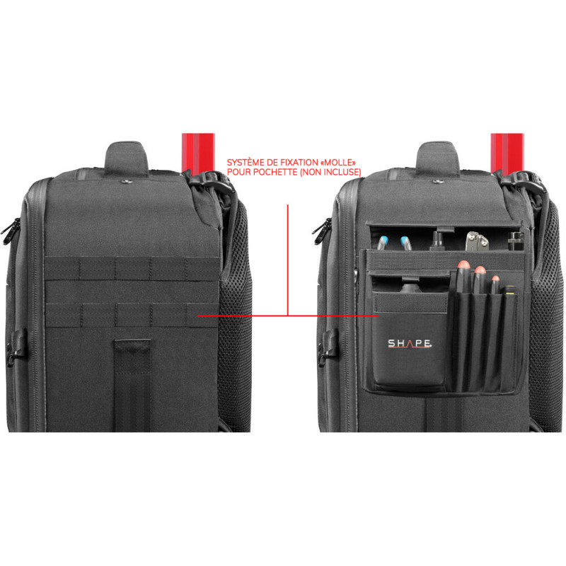 Shape Sac à Dos Trolley pour Caméra Vidéo - Shape - Prophot