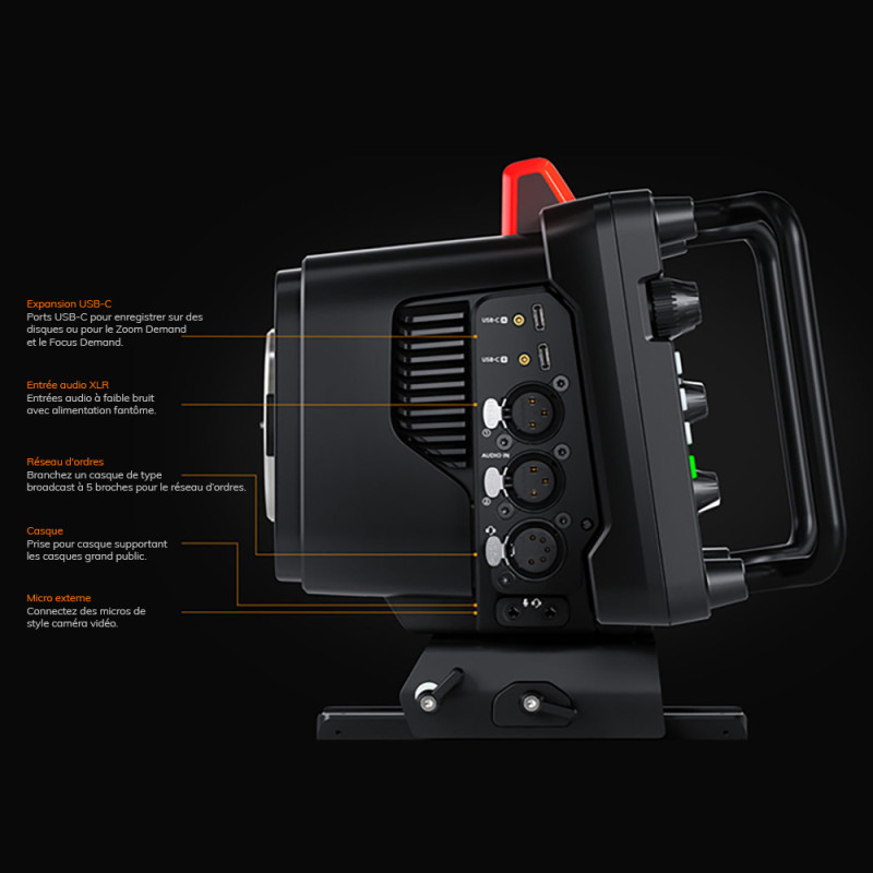 Blackmagic Studio Caméra 6K Pro - Blackmagicdesign - Prophot
