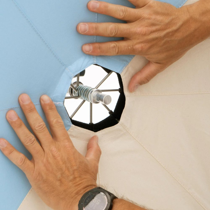 The LightBridge Toile 3ft Unbleached & Blue pour SnapBridge - Light Bridge - Prophot