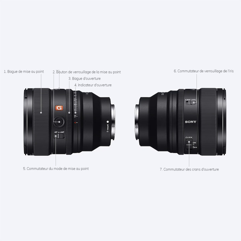 Sony Objectif SEL FE 85mm f/1.4 GM II - Sony - Prophot