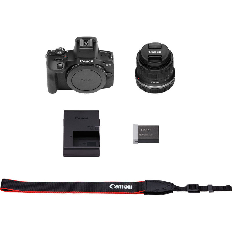 Canon Kit EOS R100 avec Objectif RF-S 18-45mm f/4.5-6.3 IS STM - Canon - Prophot