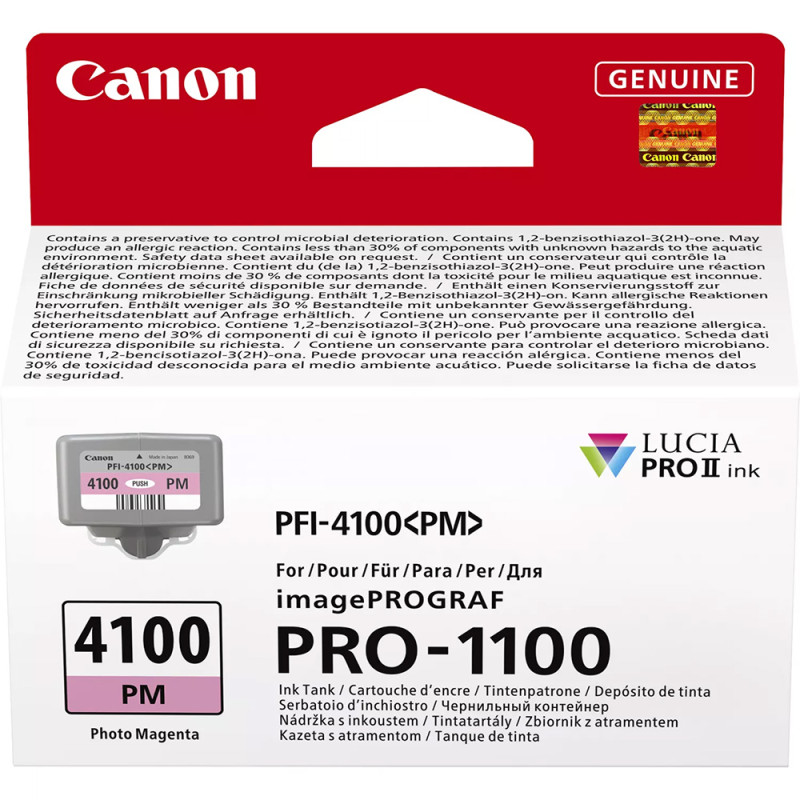 Canon Encre PFI-4100PM 80ml - Magenta Photo - Canon - Prophot
