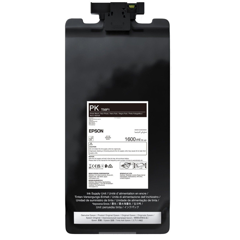Epson Encre UC Pro12 C13T56F100 1600ml pour SC-P20500 - Noir Photo - Epson - Prophot
