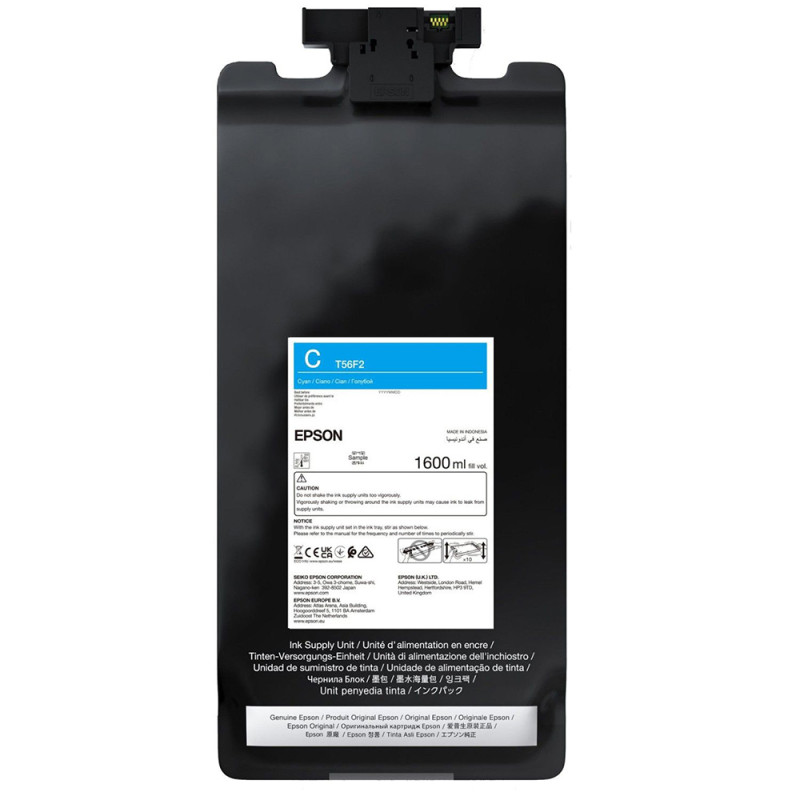 Epson Encre UC Pro12 C13T56F200 1600ml pour SC-P20500 - Cyan - Epson - Prophot