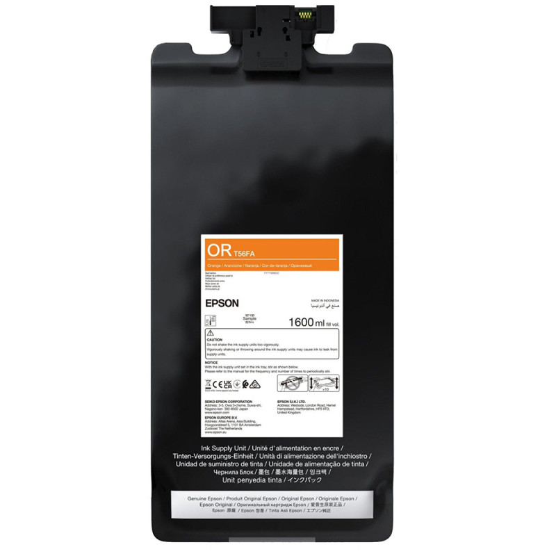Epson Encre UC Pro12 C13T56FA00 1600ml pour SC-P20500 - Orange - Epson - Prophot