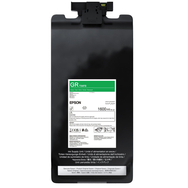 Epson Encre UC Pro12 C13T56FB00 1600ml pour SC-P20500 - Vert - Epson - Prophot