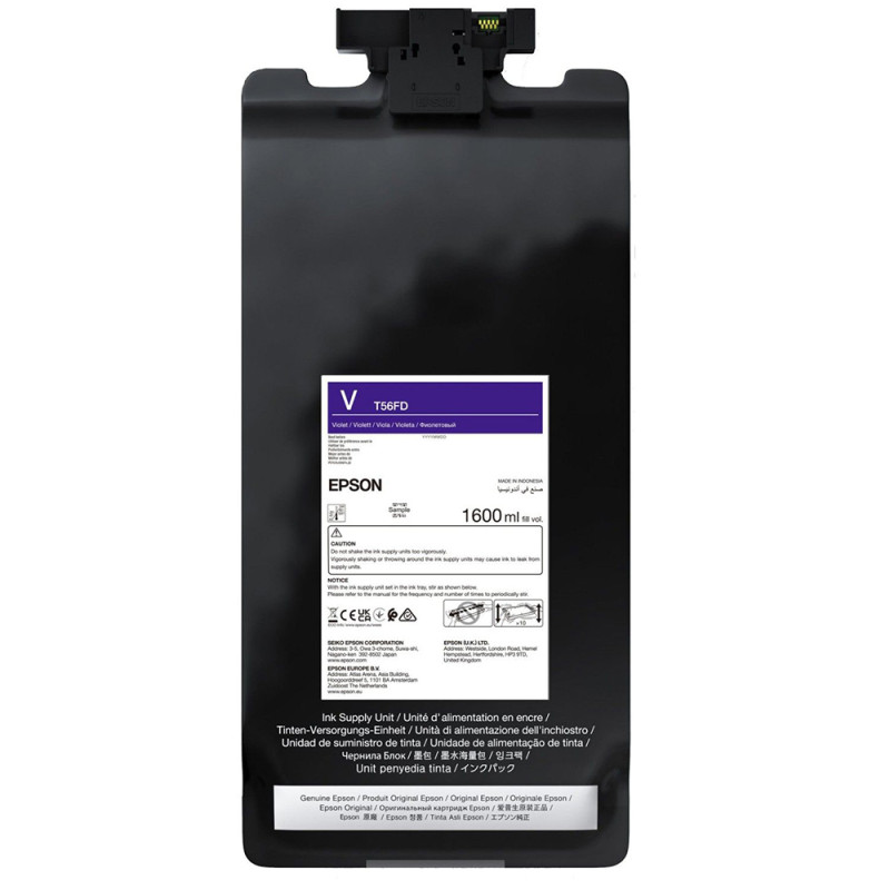 Epson Encre UC Pro12 C13T56FD00 1600ml pour SC-P20500 - Violet - Epson - Prophot