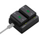 Sony Chargeur Double BC-ZD1 - Sony - Prophot