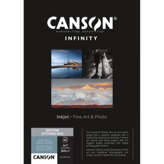 Canson Infinity Edition Etching Rag 12,7x17,8cm 310g / 25 feuilles