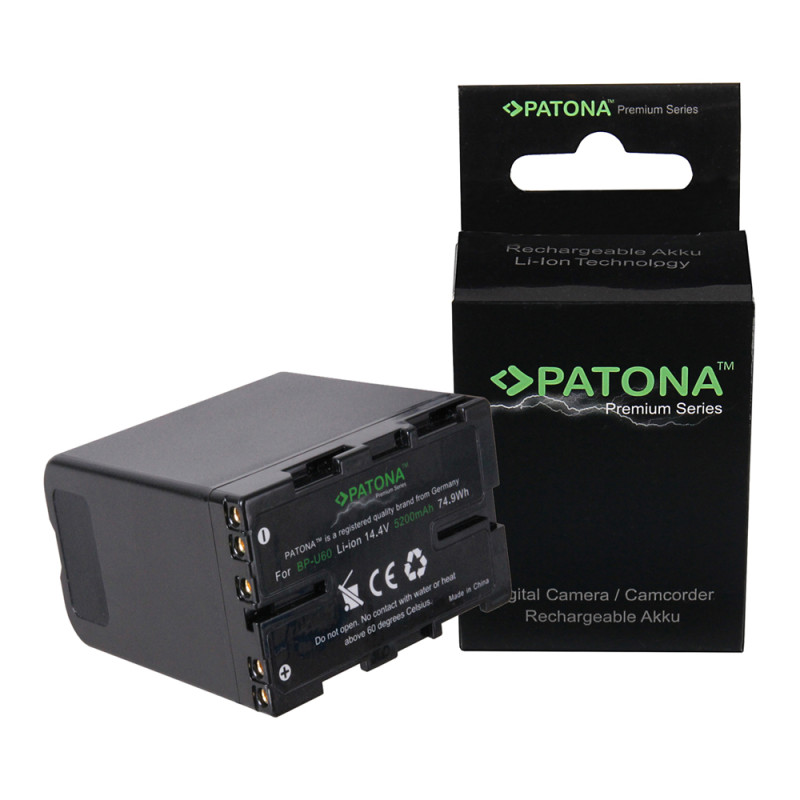 Patona Batterie Type Sony BP-U60 - Patona - Prophot