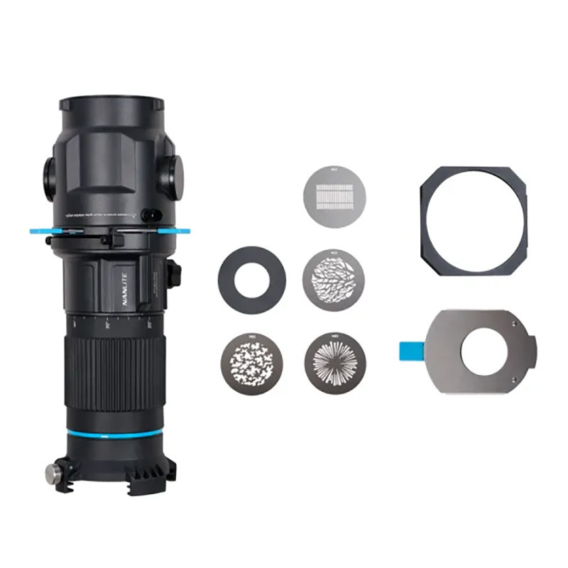Nanlite Decoupe 25°-45° pour Torche S-Mount - Nanlite - Prophot