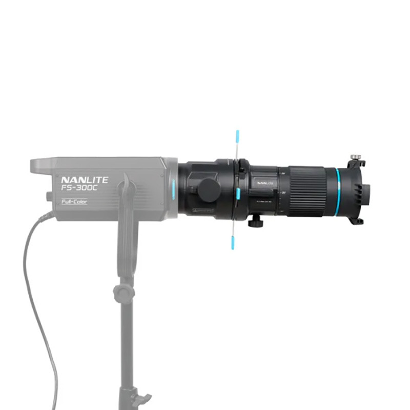 Nanlite Decoupe 25°-45° pour Torche S-Mount - Nanlite - Prophot