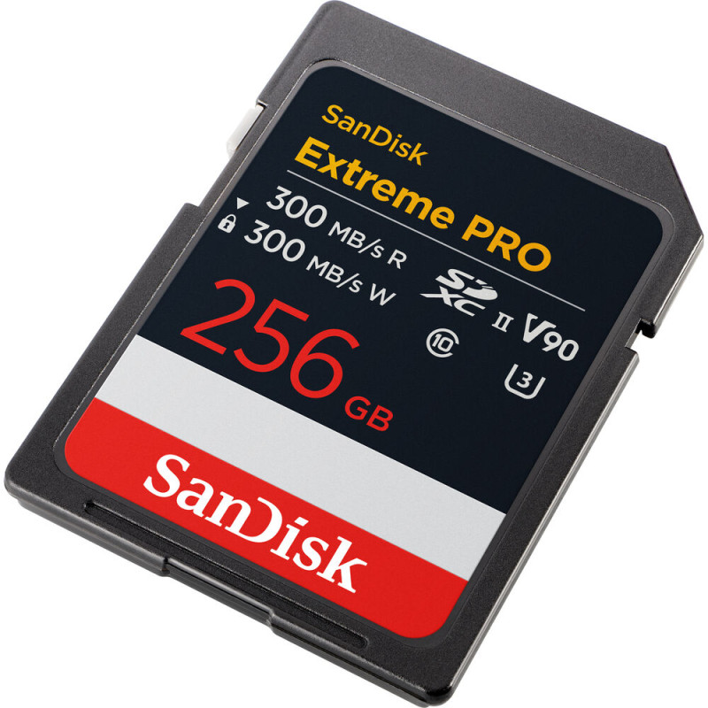 Sandisk Carte Mémoire SDXC Extreme Pro UHS-II 512 Go 300Mb/s V90 - Sandisk - Prophot