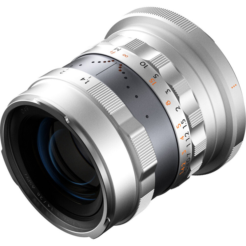 Thypoch Objectif Simera 28mm f/1.4 Silver - Monture RF - Thypoch - Prophot
